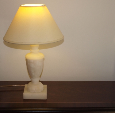 Alabaster Lamp