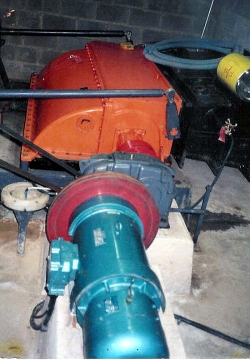 Ossberger turbine on Cam