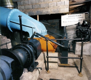 Ossberger turbine, Coaley Mill